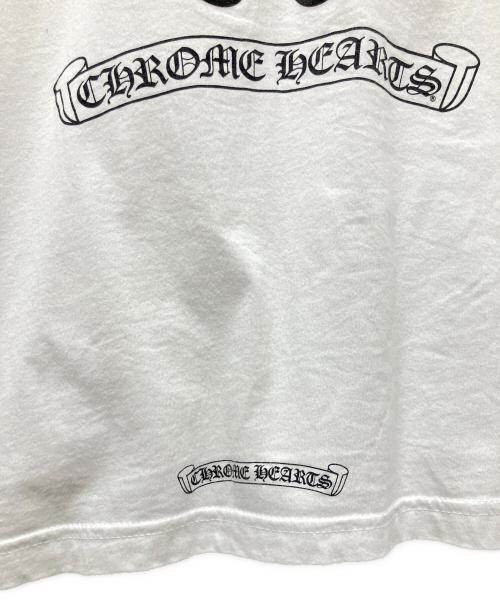 CHROME HEARTS（クロムハーツ）CHROME HEARTS (クロムハーツ) ヴァインダガーロングTシャツ ホワイト サイズ:Lの古着・服飾アイテム