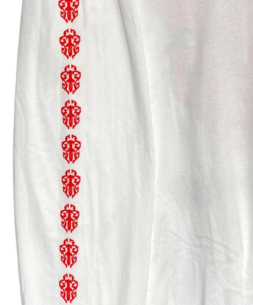 CHROME HEARTS（クロムハーツ）CHROME HEARTS (クロムハーツ) ヴァインダガーロングTシャツ ホワイト サイズ:Lの古着・服飾アイテム