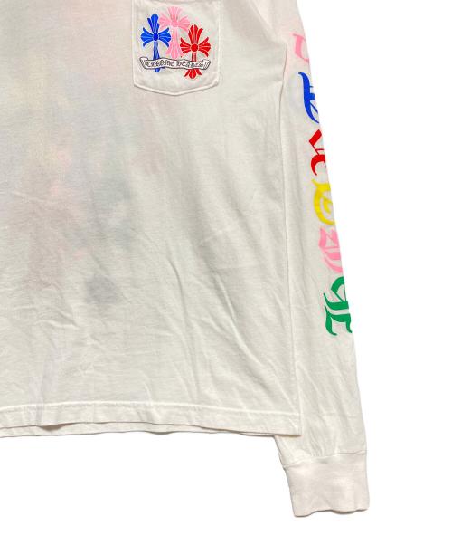 CHROME HEARTS（クロムハーツ）CHROME HEARTS (クロムハーツ) マルチセメタリーロングスリーブTシャツ ホワイト サイズ:Mの古着・服飾アイテム