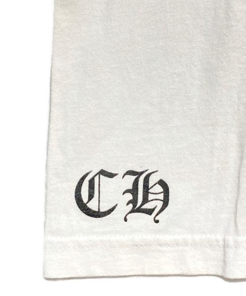 CHROME HEARTS（クロムハーツ）CHROME HEARTS (クロムハーツ) ホースシューCHプラスポケットTシャツ ホワイト サイズ:Mの古着・服飾アイテム