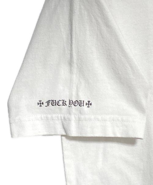 CHROME HEARTS（クロムハーツ）CHROME HEARTS (クロムハーツ) ホースシューCHプラスポケットTシャツ ホワイト サイズ:Mの古着・服飾アイテム