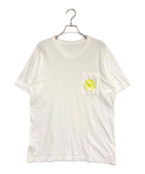CHROME HEARTS（クロムハーツ）CHROME HEARTS (クロムハーツ) バックロゴポケットTシャツ ホワイト サイズ:Lの古着・服飾アイテム