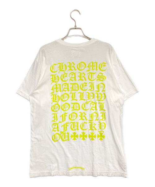 CHROME HEARTS（クロムハーツ）CHROME HEARTS (クロムハーツ) バックロゴポケットTシャツ ホワイト サイズ:Lの古着・服飾アイテム