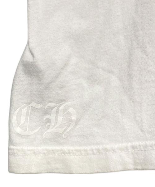 CHROME HEARTS（クロムハーツ）CHROME HEARTS (クロムハーツ) バックロゴポケットTシャツ ホワイト サイズ:Lの古着・服飾アイテム