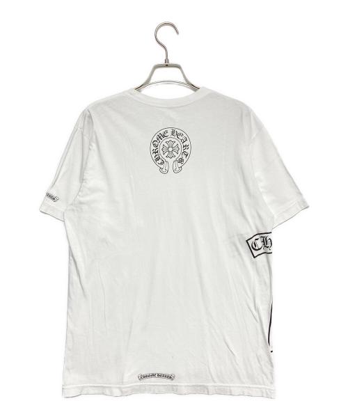 CHROME HEARTS（クロムハーツ）CHROME HEARTS (クロムハーツ) ホースシューロゴTシャツ ホワイト サイズ:Lの古着・服飾アイテム