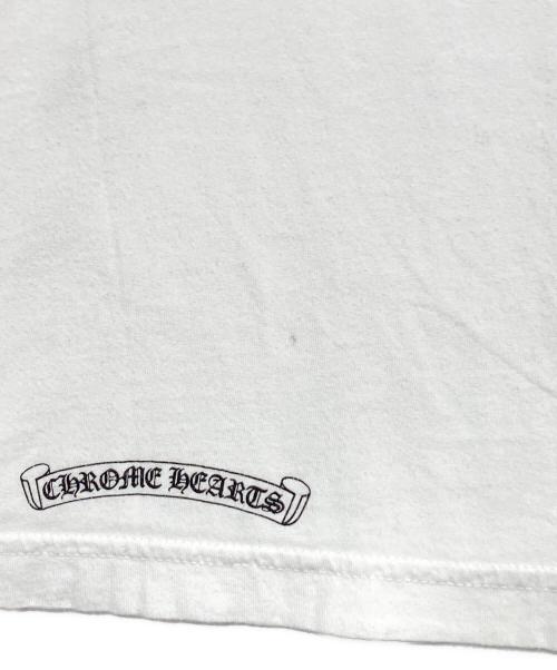 CHROME HEARTS（クロムハーツ）CHROME HEARTS (クロムハーツ) ホースシューロゴTシャツ ホワイト サイズ:Lの古着・服飾アイテム