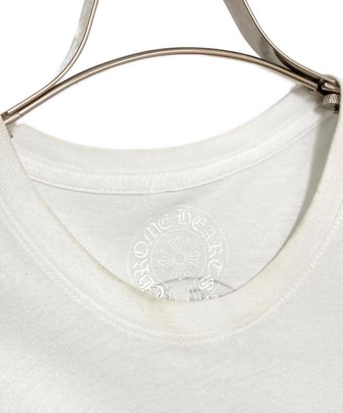 CHROME HEARTS（クロムハーツ）CHROME HEARTS (クロムハーツ) ホースシューロゴTシャツ ホワイト サイズ:Lの古着・服飾アイテム
