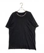CHROME HEARTSクロムハーツ）の古着「ネックロゴポケットTシャツ」｜ブラック