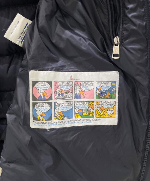 MONCLER（モンクレール）MONCLER (モンクレール) SALZMAN/ダウンジャケット ネイビー サイズ:1の古着・服飾アイテム