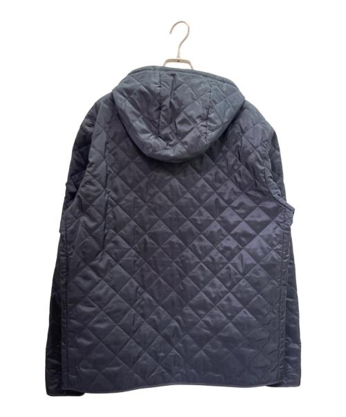 PRADA（プラダ）PRADA (プラダ) トライアングルロゴプレート キルティング ジャケット ネイビー サイズ:48の古着・服飾アイテム