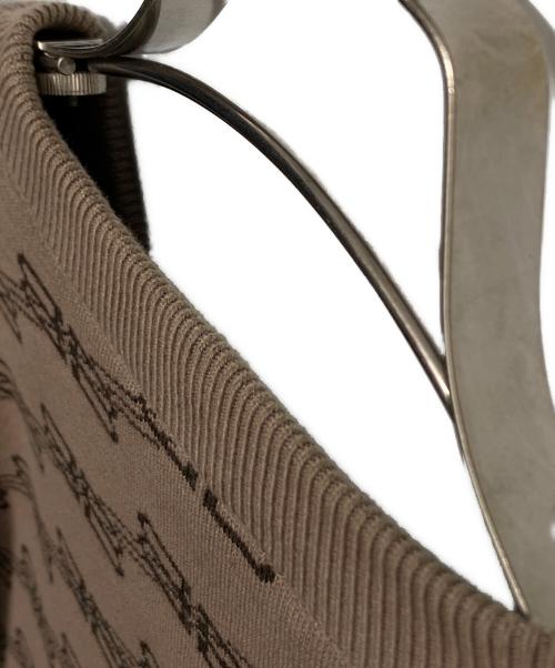 BALENCIAGA（バレンシアガ）BALENCIAGA (バレンシアガ) BBロゴニット ブラウン サイズ:Sの古着・服飾アイテム