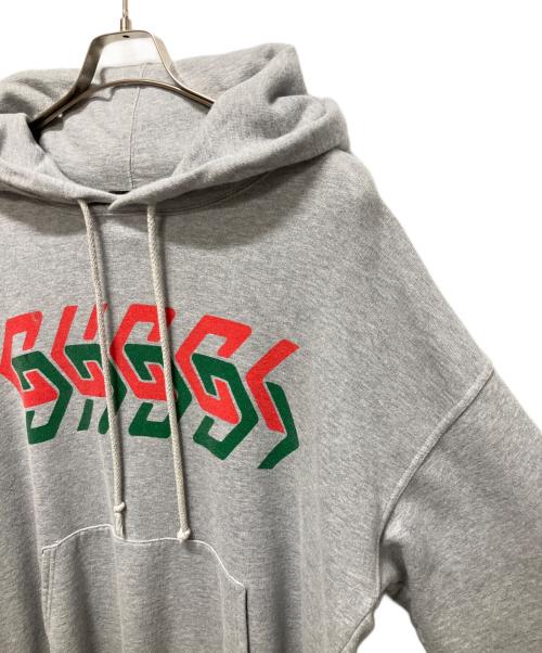 GUCCI（グッチ）GUCCI (グッチ) チェーンロゴパーカー グレー サイズ:Lの古着・服飾アイテム