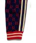 中古・古着 GUCCI (グッチ) GGライントラックパンツ ネイビー サイズ:L：60000円