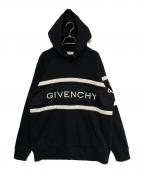 GIVENCHYジバンシィ）の古着「ロゴパーカー」｜ブラック