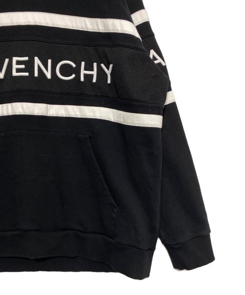 GIVENCHY（ジバンシィ）GIVENCHY (ジバンシィ) ロゴパーカー ブラック サイズ:XLの古着・服飾アイテム