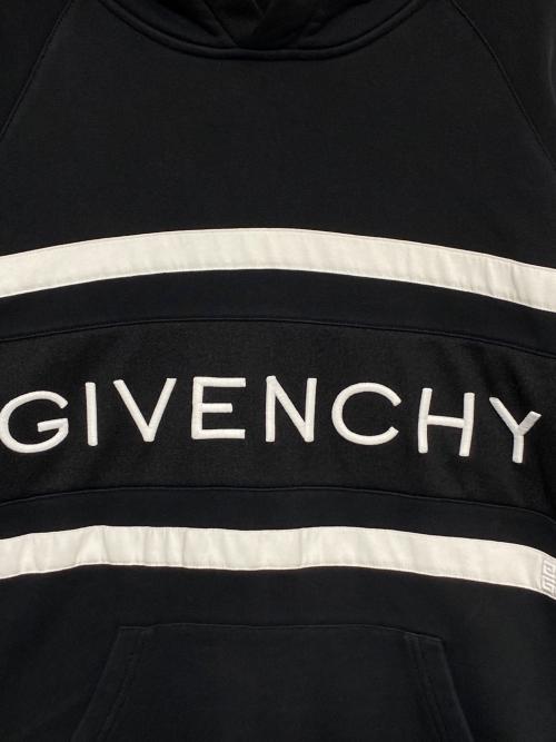 GIVENCHY（ジバンシィ）GIVENCHY (ジバンシィ) ロゴパーカー ブラック サイズ:XLの古着・服飾アイテム