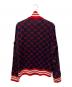 GUCCI (グッチ) GGジャガード テクニカル トラック ジャケット ネイビー サイズ:L：70000円