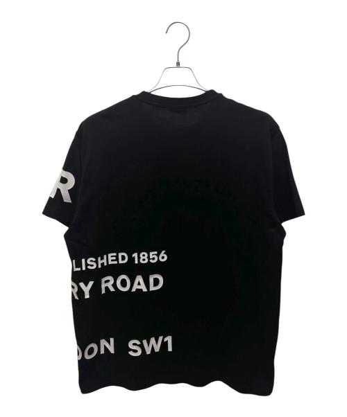 BURBERRY（バーバリー）BURBERRY (バーバリー) ホースフェリーTシャツ ブラック サイズ:Sの古着・服飾アイテム