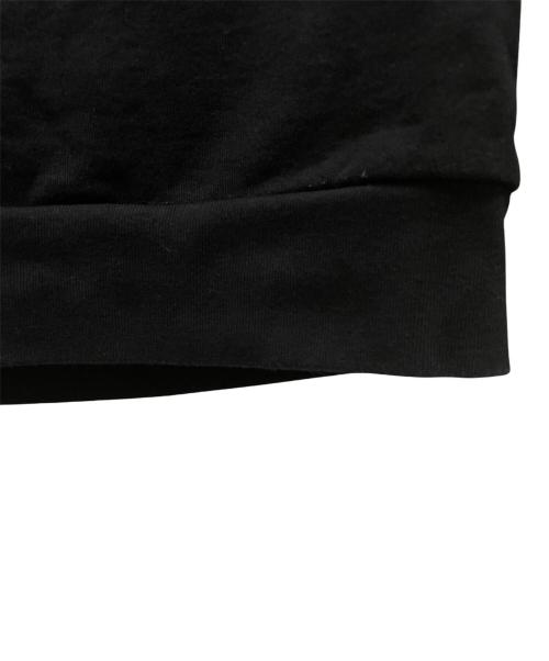 PRADA（プラダ）PRADA (プラダ) トライアングルロゴプリントクルーネックスウェット ブラック サイズ:XSの古着・服飾アイテム