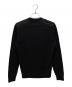PRADA (プラダ) トライアングルロゴプリントクルーネックスウェット ブラック サイズ:XS：58000円