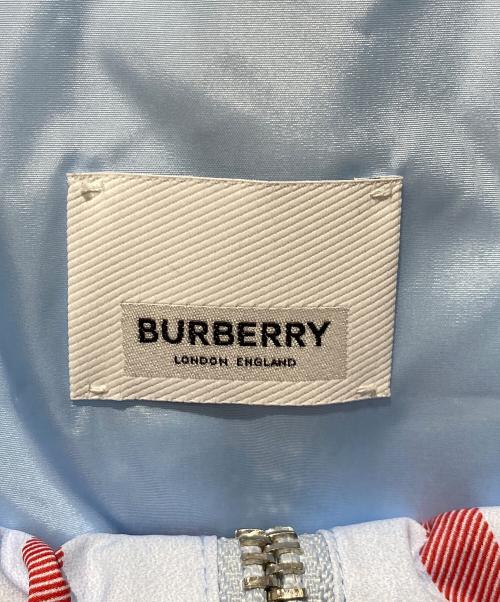 BURBERRY（バーバリー）BURBERRY (バーバリー) ノバチェックナイロンジャケット スカイブルー サイズ:Mの古着・服飾アイテム