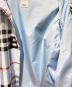 中古・古着 BURBERRY (バーバリー) ノバチェックナイロンジャケット スカイブルー サイズ:M：120000円