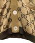 中古・古着 GUCCI (グッチ) GGラメニットカーディガン ブラウン×ゴールド サイズ:S：90000円