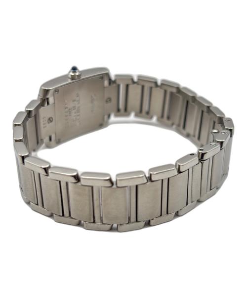 Cartier（カルティエ）Cartier (カルティエ) Tank Francaise SM タンクフランセーズ SM Ref.W51008Q3 アイボリー文字盤 サイズ:SM/スモール/16.0cm/20.0mm×25.0mmの古着・服飾アイテム