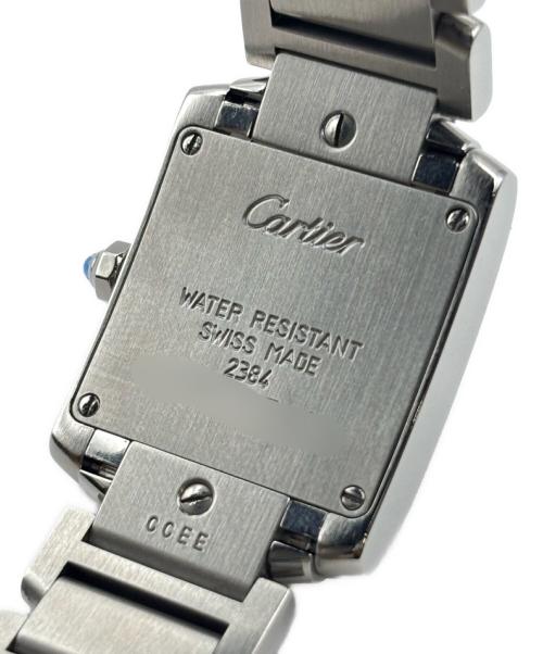 Cartier（カルティエ）Cartier (カルティエ) Tank Francaise SM タンクフランセーズ SM Ref.W51008Q3 アイボリー文字盤 サイズ:SM/スモール/16.0cm/20.0mm×25.0mmの古着・服飾アイテム
