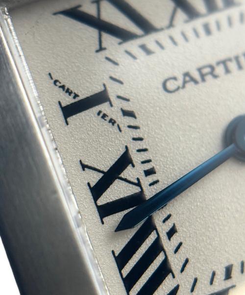 Cartier（カルティエ）Cartier (カルティエ) Tank Francaise SM タンクフランセーズ SM Ref.W51008Q3 アイボリー文字盤 サイズ:SM/スモール/16.0cm/20.0mm×25.0mmの古着・服飾アイテム