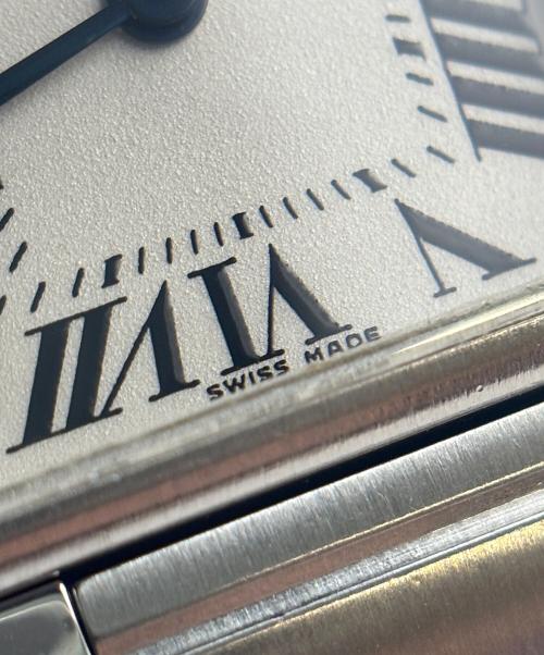 Cartier（カルティエ）Cartier (カルティエ) Tank Francaise SM タンクフランセーズ SM Ref.W51008Q3 アイボリー文字盤 サイズ:SM/スモール/16.0cm/20.0mm×25.0mmの古着・服飾アイテム