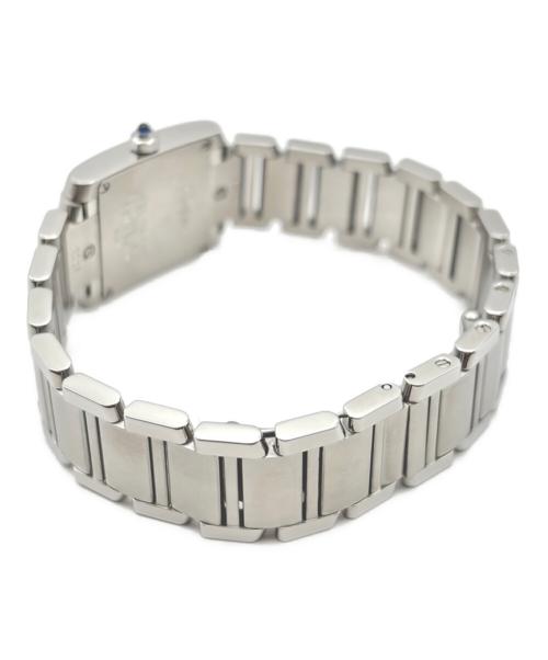 Cartier（カルティエ）Cartier (カルティエ) Tank Francaise SM タンクフランセーズ SM Ref.W51008Q3 サイズ:SM/スモール/16.5cm/20.0mm×25.0mmの古着・服飾アイテム