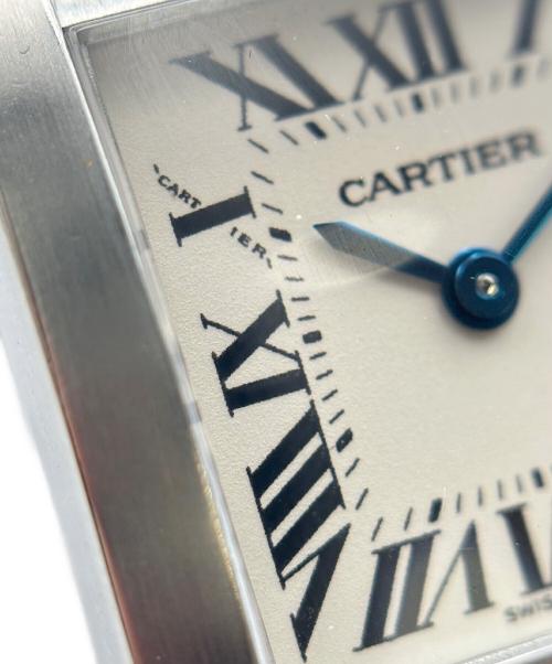 Cartier（カルティエ）Cartier (カルティエ) Tank Francaise SM タンクフランセーズ SM Ref.W51008Q3 サイズ:SM/スモール/16.5cm/20.0mm×25.0mmの古着・服飾アイテム