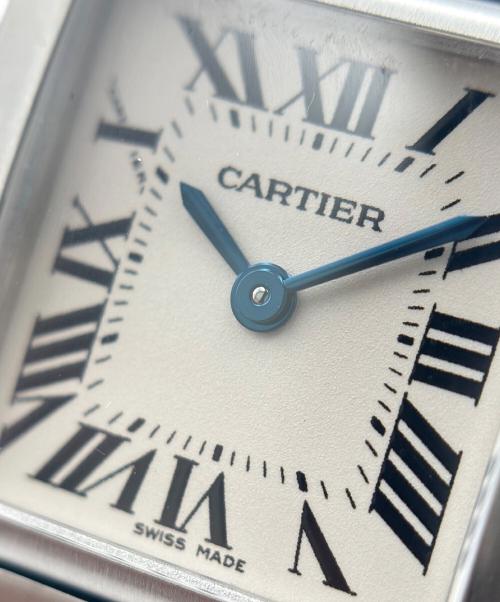Cartier（カルティエ）Cartier (カルティエ) Tank Francaise SM タンクフランセーズ SM Ref.W51008Q3 サイズ:SM/スモール/16.5cm/20.0mm×25.0mmの古着・服飾アイテム