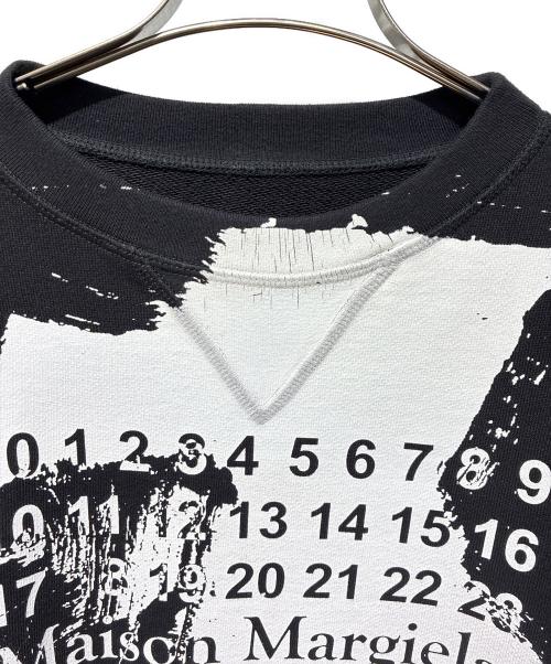 Maison Margiela（メゾンマルジェラ）Maison Margiela (メゾンマルジェラ) カレンダープリントスウェット ブラック サイズ:Sの古着・服飾アイテム