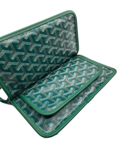 GOYARD（ゴヤール）GOYARD (ゴヤール) プリュメ ショルダーバッグ グリーンの古着・服飾アイテム