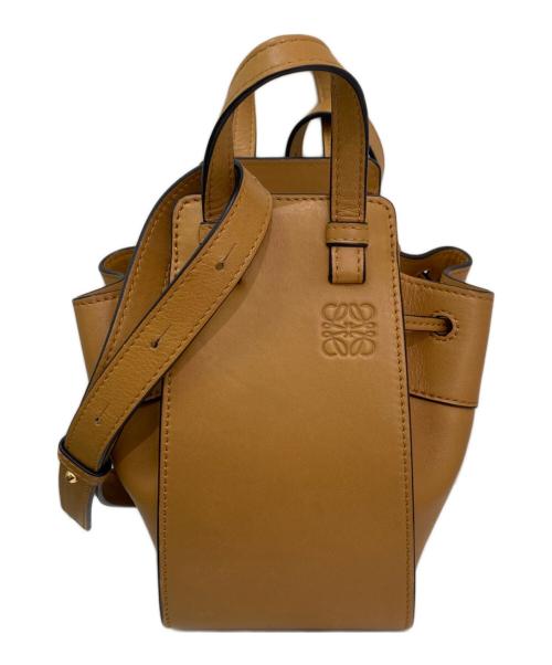 LOEWE（ロエベ）LOEWE (ロエベ) ハンモック ドローストリングミニ ブラウン サイズ:ミニの古着・服飾アイテム