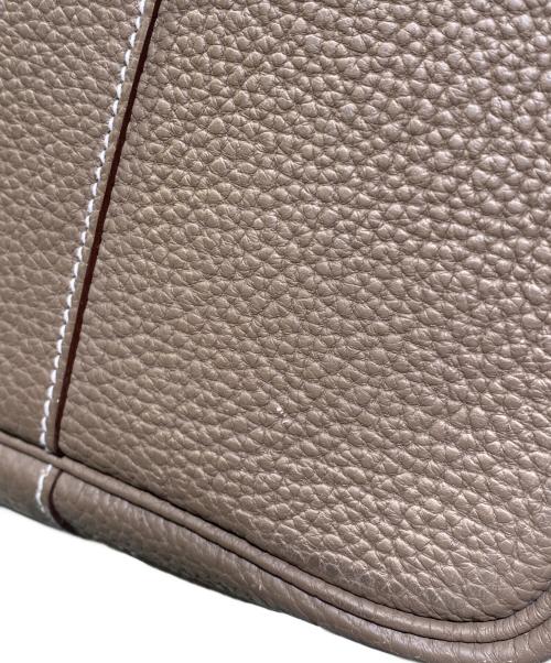 HERMES（エルメス）HERMES (エルメス) ガーデンパーティPM/エトゥープ/ネゴンダ/T刻印:2015年 エトゥープ サイズ:PMの古着・服飾アイテム
