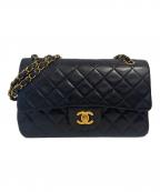 CHANELシャネル）の古着「マトラッセ23 チェーンショルダーバッグ」｜ブラック