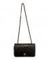 中古・古着 CHANEL (シャネル) マトラッセ23 チェーンショルダーバッグ ブラック サイズ:23：650000円