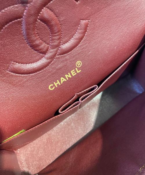CHANEL（シャネル）CHANEL (シャネル) マトラッセ25 Wフラップチェーンショルダーバッグ ブラック サイズ:25の古着・服飾アイテム