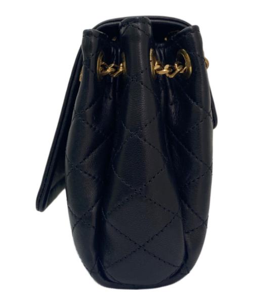 Saint Laurent Paris（サンローランパリ）Saint Laurent Paris (サンローランパリ) YSLキルティングチェーンショルダーバッグ ブラックの古着・服飾アイテム