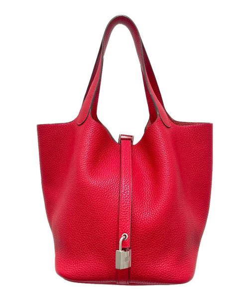 HERMES（エルメス）HERMES (エルメス) ピコタンロック MM C刻印:2018年 ルージュカザック ルージュカザック サイズ:MMの古着・服飾アイテム