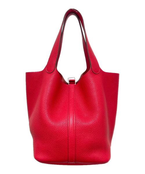 HERMES（エルメス）HERMES (エルメス) ピコタンロック MM C刻印:2018年 ルージュカザック ルージュカザック サイズ:MMの古着・服飾アイテム