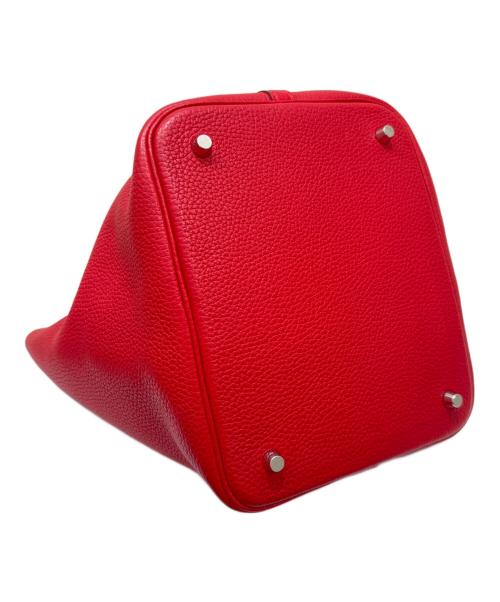 HERMES（エルメス）HERMES (エルメス) ピコタンロック MM C刻印:2018年 ルージュカザック ルージュカザック サイズ:MMの古着・服飾アイテム
