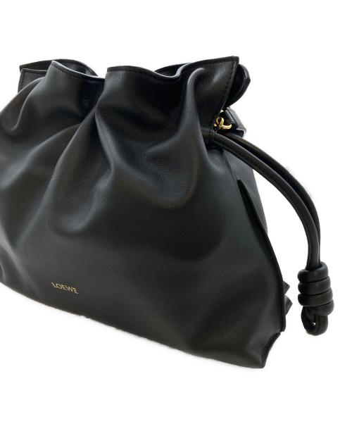 LOEWE（ロエベ）LOEWE (ロエベ) フラメンコクラッチ ミディアム ブラック サイズ:ミディアム/Mの古着・服飾アイテム