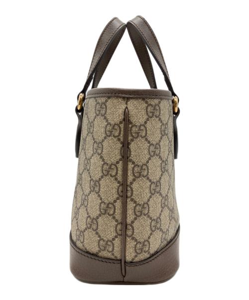 GUCCI（グッチ）GUCCI (グッチ) オフィディア スモール トートバッグ/GGスプリーム ベージュ サイズ:ミニの古着・服飾アイテム