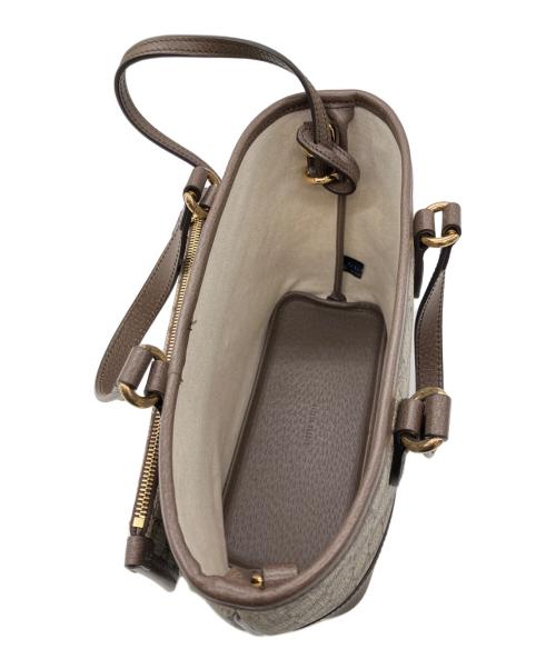 GUCCI（グッチ）GUCCI (グッチ) オフィディア スモール トートバッグ/GGスプリーム ベージュ サイズ:ミニの古着・服飾アイテム