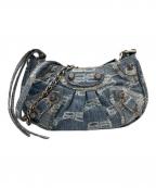 BALENCIAGAバレンシアガ）の古着「LE CAGOLE ミニ デニムショルダーバッグ」｜インディゴ