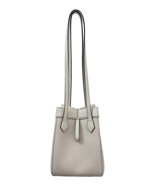 FENDI（フェンディ）FENDI (フェンディ) オリガミスモールショルダーバッグ オフホワイトの古着・服飾アイテム